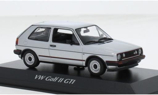 Volkswagen Golf 1/43 Maxichamps II GTI 16V silber 1985 1:43 modellautos