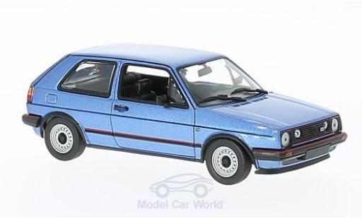 Volkswagen Golf V 1/43 Maxichamps II GTI mettalic blau 1985 modellautos