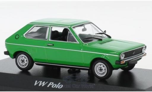 Modellautos Volkswagen Polo 1/43 Maxichamps grün 1979 Volkswagen Polo 1/43 Maxichamps grün 1979 modellautos