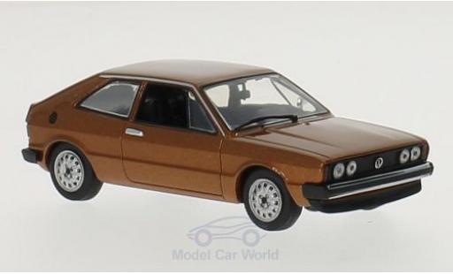 Modellautos Volkswagen Scirocco 1/43 Maxichamps mettalic braun 1974 Volkswagen Scirocco 1/43 Maxichamps mettalic braun 1974 modellautos