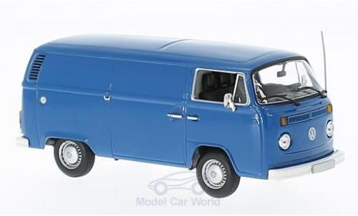 Modellautos Volkswagen T2 B 1/43 Maxichamps blau 1972 Kastenwagen Volkswagen T2 B 1/43 Maxichamps blau 1972 Kastenwagen modellautos