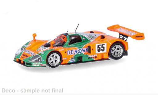 Mazda 787B 1/87 Micro City 87 orange/gr&uuml;n 1:87 modellautos