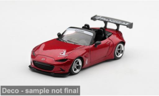 Modellautos Mazda MX -5 (ND) Miata rot 2015 1/64 Mini GT