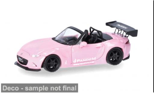 Modellautos Mazda MX -5 Rocket Bunny rosa 1/87 Micro City 87