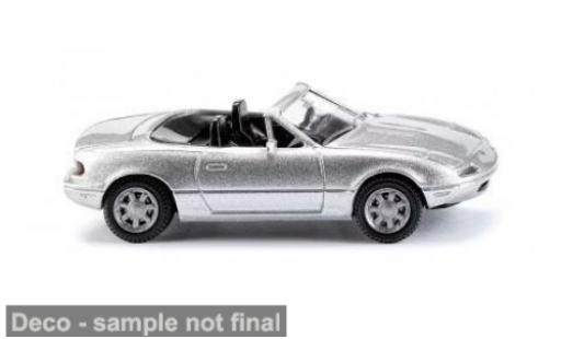 Mazda MX5 1/87 Wiking silber 1989 1:87 modellautos