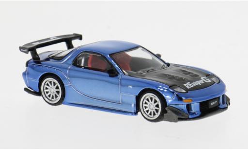 Mazda RX7 1/64 Pop Race RE-Amemiya blau 1:64 modellautos