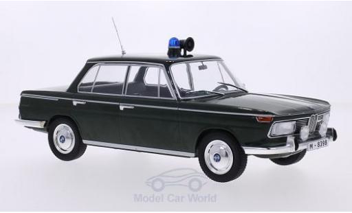 Modellautos Bmw 2000 A 1/18 MCG TI (Typ 120) grün Polizei 1966 Türen und Hauben geschlossen Bmw 2000 A 1/18 MCG TI (Typ 120) grün Polizei 1966 Türen und Hauben geschlossen modellautos