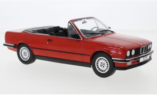Bmw 325 1/18 MCG i (E30) Cabriolet rot 1985 modellautos