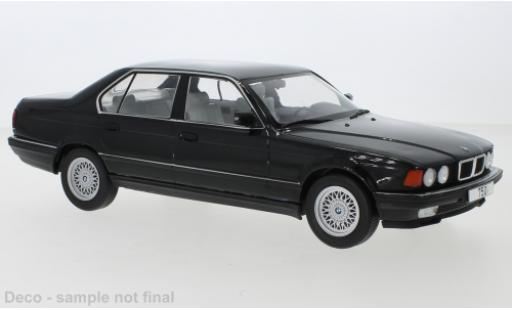 Bmw 750 1/18 MCG i (E32) mettalic schwarz 1992 7er / 7 Series modellautos