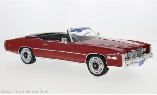 Modellautos Cadillac Eldorado 1/18 MCG Cabriolet metallise rot 1976 1:18 Cadillac Eldorado 1/18 MCG Cabriolet metallise rot 1976 1:18 modellautos