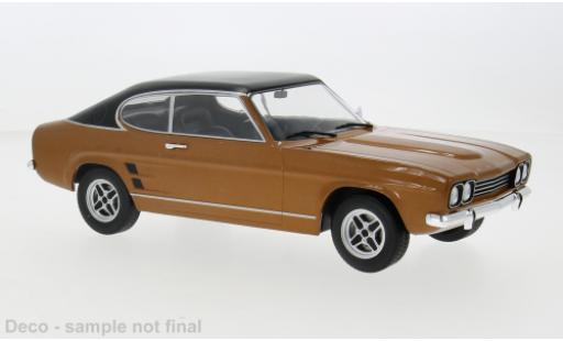 Ford Capri 1/18 MCG MK I GXL metallise braun/matt-schwarz 1973 1:18 modellautos