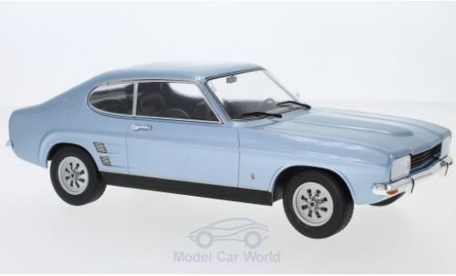 Ford Capri 1/18 MCG MKI 1600 XL mettalic blau 1973 modellautos