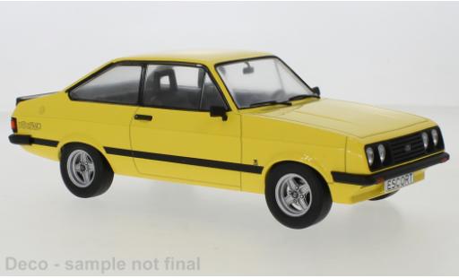 Ford Escort 1/18 MCG MK II RS 2000 gelb 1976 modellautos