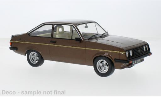 Modellautos Ford Escort 1/18 MCG MK II RS 2000 metallise braun 1977 1:18 Ford Escort 1/18 MCG MK II RS 2000 metallise braun 1977 1:18 modellautos