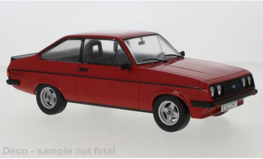 Ford Escort 1/18 MCG MK II RS 2000 rot 1977 modellautos