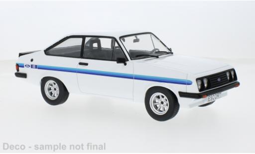 Modellautos Ford Escort 1/18 MCG MK II RS 2000 weiss 1977 1:18 Ford Escort 1/18 MCG MK II RS 2000 weiss 1977 1:18 modellautos