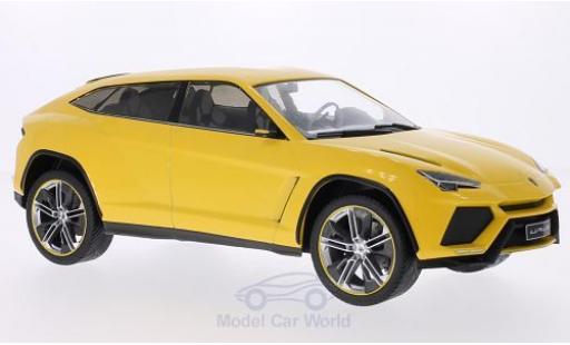 Modellautos Lamborghini Urus 1/18 MCG mettalic gelb 2012 Türen und Hauben geschlossen Lamborghini Urus 1/18 MCG mettalic gelb 2012 Türen und Hauben geschlossen modellautos