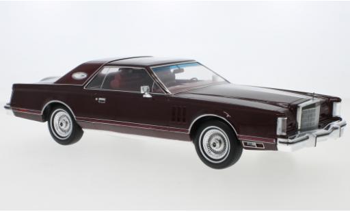 Modellautos Lincoln Continental 1/18 MCG Mark V rot 1978 Lincoln Continental 1/18 MCG Mark V rot 1978 modellautos
