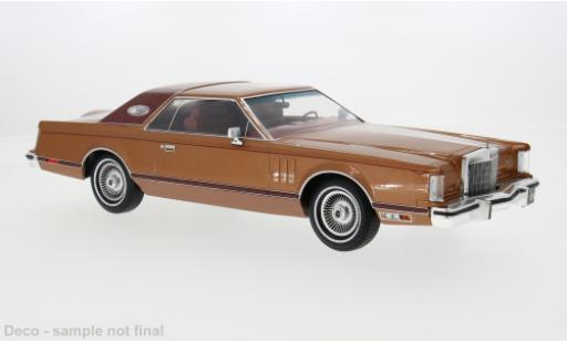 Modellautos Lincoln Continental 1/18 MCG Mark V kupfer 1978 1:18 Lincoln Continental 1/18 MCG Mark V kupfer 1978 1:18 modellautos
