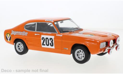 Ford Capri 1/18 MCG Mk I No.203 Rallye Monte Carlo 1973 modellautos