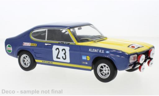 Ford Capri 1/18 MCG Mk I No.23 Olympia Rally 1972 modellautos