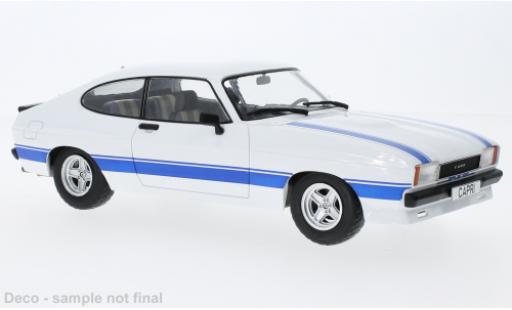 Ford Capri 1/18 MCG MK II X-Pack blanche 1975 modellautos