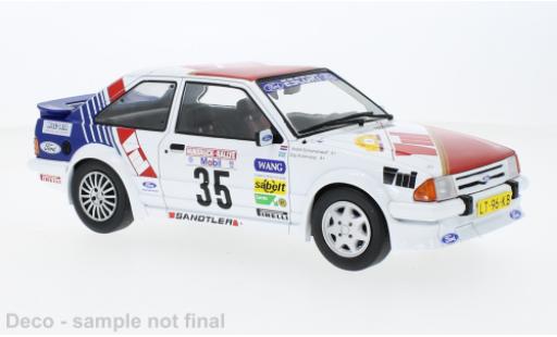 Modellautos Ford Escort 1/18 MCG MK III RS Turbo No.35 Hunsrück Rallye 1985 Ford Escort 1/18 MCG MK III RS Turbo No.35 Hunsrück Rallye 1985 modellautos