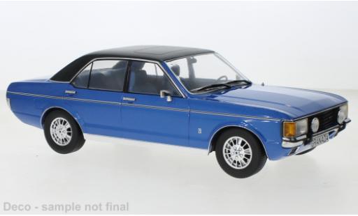 Modellautos Ford Granada 1/18 MCG MK I metallise blau/matt-schwarz 1975 Ford Granada 1/18 MCG MK I metallise blau/matt-schwarz 1975 modellautos