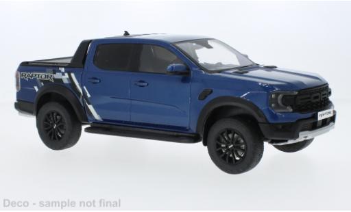 Ford Ranger 1/18 MCG Raptor metallise bleu 2023 modellautos