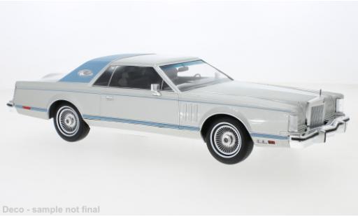 Modellautos Lincoln Continental 1/18 MCG Mark V silber 1978 Lincoln Continental 1/18 MCG Mark V silber 1978 modellautos