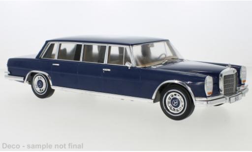 Modellautos Mercedes 600 1/18 MCG (W100) blau 1969 Mercedes 600 1/18 MCG (W100) blau 1969 modellautos