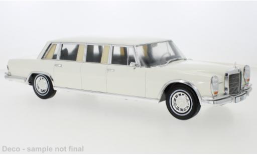 Modellautos Mercedes 600 1/18 MCG (W100) weiss 1969 Mercedes 600 1/18 MCG (W100) weiss 1969 modellautos