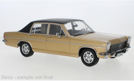 Modellautos Opel Diplomat 1/18 MCG B metallise beige/matte-noire 1972 Opel Diplomat 1/18 MCG B metallise beige/matte-noire 1972 modellautos