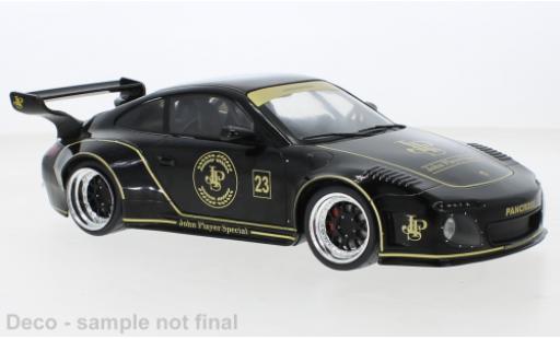 Porsche 997 1/18 MCG Old & New schwarz/Dekor John Player Special 2020 modellautos