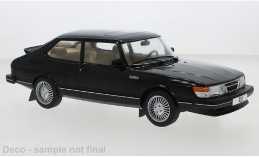 Saab 900 1/18 MCG Turbo schwarz 1981 modellautos