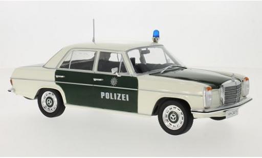 Modellautos Mercedes 220 1/18 MCG /8 (W115) grün/weiss Polizei 1973 les portes et capos fermé Mercedes 220 1/18 MCG /8 (W115) grün/weiss Polizei 1973 les portes et capos fermé modellautos