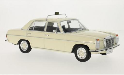 Modellautos Mercedes 220 1/18 MCG D/8 (W115) beige Taxi 1973 Mercedes 220 1/18 MCG D/8 (W115) beige Taxi 1973 modellautos