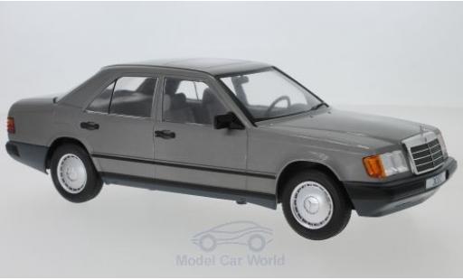 Mercedes 300 1/18 MCG D (W124) mettalic grau 1984 modellautos