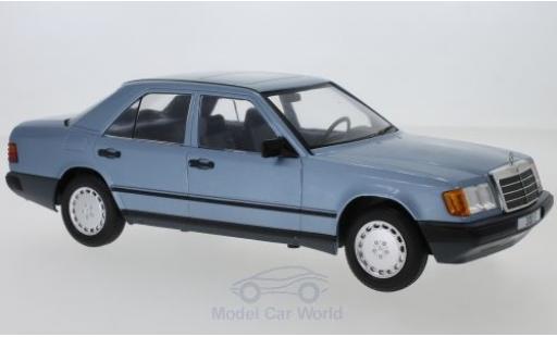 Mercedes 300 1/18 MCG E (W124) mettalic blau 1984 modellautos