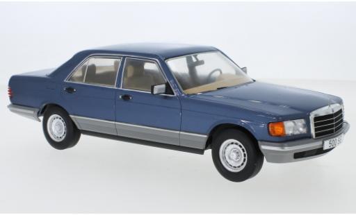Modellautos Mercedes Classe S 1/18 MCG (W126) mettalic blau 1979 Mercedes Classe S 1/18 MCG (W126) mettalic blau 1979 modellautos
