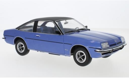 Modellautos Opel Manta 1/18 MCG B Berlinetta mettalic blau/schwarz 1975 Opel Manta 1/18 MCG B Berlinetta mettalic blau/schwarz 1975 modellautos