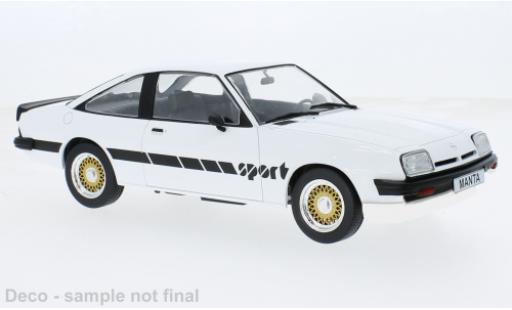 Modellautos Opel Manta 1/18 MCG B Sport weiss 1980 1:18 Opel Manta 1/18 MCG B Sport weiss 1980 1:18 modellautos