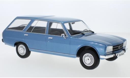 Modellautos Peugeot 504 1/18 MCG Break mettalic blau 1976 Peugeot 504 1/18 MCG Break mettalic blau 1976 modellautos
