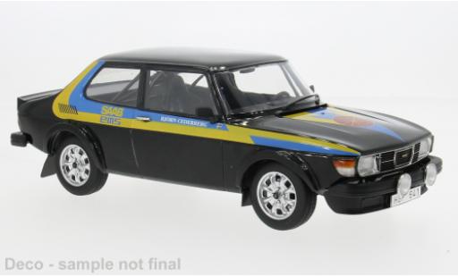 Saab 99 1/18 MCG Turbo schwarz/Dekor 1977 1:18 modellautos
