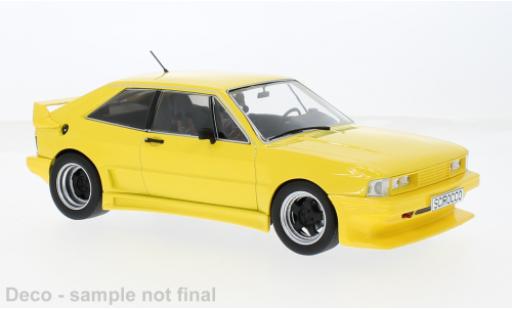 Modellautos Volkswagen Scirocco 1/18 MCG Rieger GTO gelb 1980 1:18 Volkswagen Scirocco 1/18 MCG Rieger GTO gelb 1980 1:18 modellautos