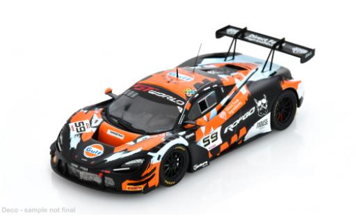 McLaren 720 1/43 Spark S GT3 EVO 24h Spa 2025 Garage 59 #59 J.Loake/M.Kirchh&ouml;fer 1:43