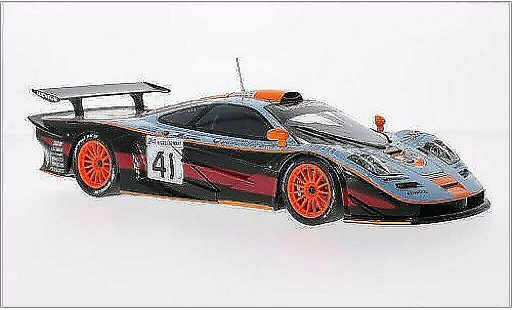McLaren F1 GTR GTR 1/18 Minichamps No.41 Team Davidoff Gulf 24h Le Mans 1997 modellautos