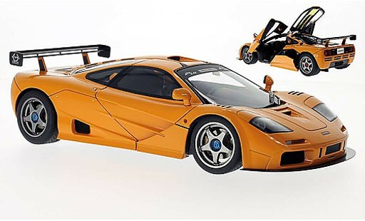 McLaren F1 LM Edition 1/18 Autoart orange 1995 modellautos