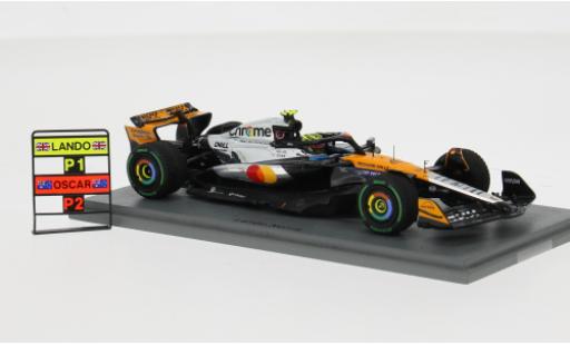 Modellautos McLaren F1 MCL39 Formel 1 GP Gro&Atilde;�britannien 2025 Team #4 L.Norris 1/43 Spark