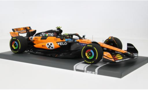 Modellautos McLaren F1 MCL39 Formel 1 GP Monaco 2025 Team #4 L.Norris 1/18 Minichamps